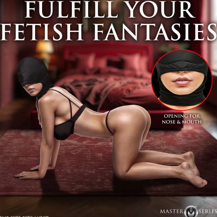 Master Series Ball Gags & Mouth Restraints | Masks & Dress-Up Accessories>Cocksucker Hood