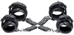 Master Series Wrist & Ankle Cuffs | Sex Furniture, Swings, & More>Concede Wrist and Ankle Restraint Set With Bonus Hog-Tie Adaptor