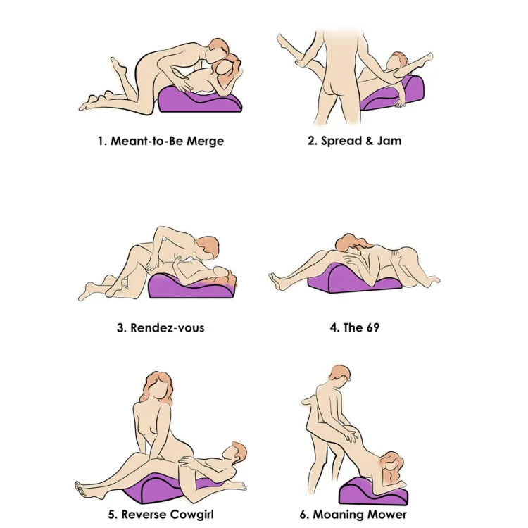 Bedroom Bliss Sex Furniture, Swings, & More | Sex Furniture>Contoured Sex Pillow