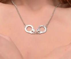 Master Series Wrist & Ankle Cuffs>Cuff Her Handcuff Necklace