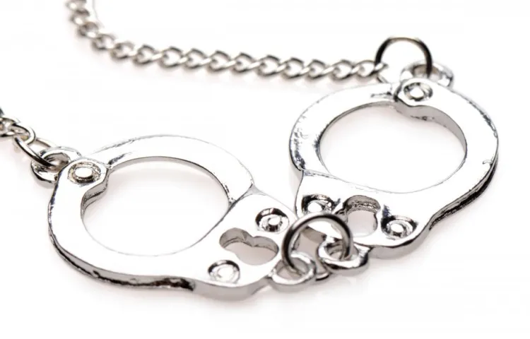 Master Series Wrist & Ankle Cuffs>Cuff Her Handcuff Necklace