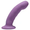 Trinity Vibes Anal Pegging Toys | Silicone Dildos>Curved Silicone Strap-On Dildo
