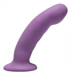Trinity Vibes Anal Pegging Toys | Silicone Dildos>Curved Silicone Strap-On Dildo