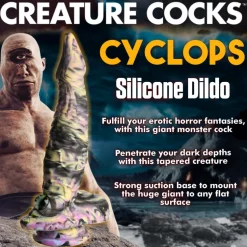 Creature Cocks Silicone Dildos | Large Dildos>Cyclops Silicone Dildo