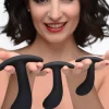 Master Series Anal Starter Toys | Unique Anal Toys>Dark Delights 3 Piece Curved Anal Trainer Set