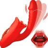 Lickgasm Rabbit & Dual Stimulation Vibrators | Silicone Vibrators>Deep Kiss Silicone Licking Rabbit Vibrator