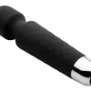 Wand Essentials Rechargeable Vibrators | Wand Massagers>Deep Velvet Silicone Massage Wand