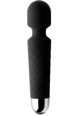 Wand Essentials Rechargeable Vibrators | Wand Massagers>Deep Velvet Silicone Massage Wand