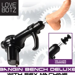 LoveBotz Luxury Toys | Sex Furniture, Swings, & More>Deluxe Bangin Bench with Sex Machine