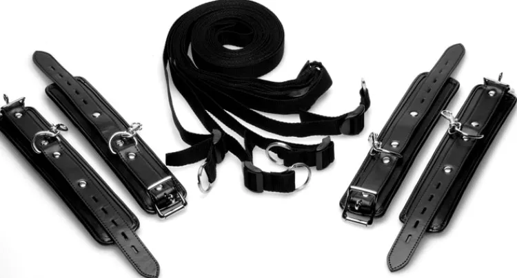 STRICT Sex Toy Kits & Collections | Luxury Toys>Deluxe Bed Restraint Kit