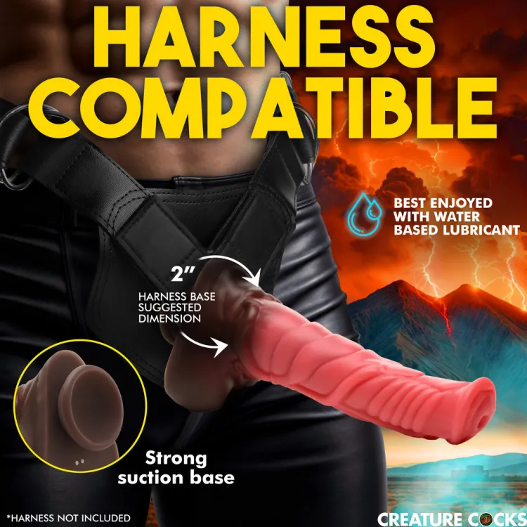 Creature Cocks Vibrating Dildos | Insertable & Realistic Dildo Vibrators>Deluxe Centaur Thrusting & Vibrating Silicone Dildo