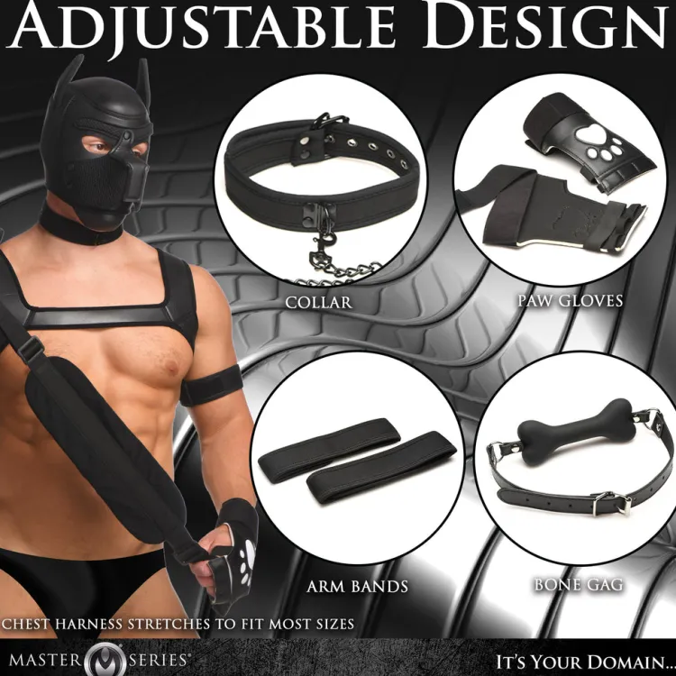 Master Series Puppy Play>Deluxe Pup Arsenal Set