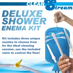 Clean Stream Anal Douches & Enemas | Anal Starter Toys>Deluxe Shower Enema Kit