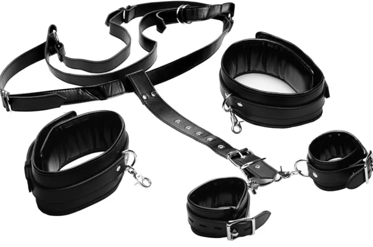 STRICT Sex Furniture, Swings, & More | Sex Furniture>Deluxe Thigh Sling With Wrist Cuffs
