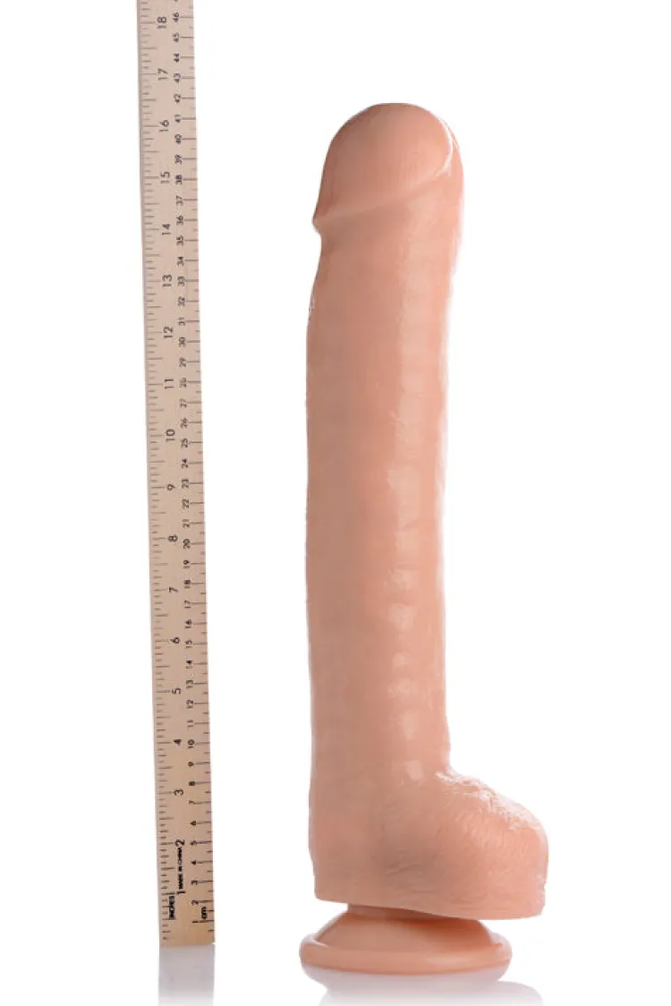 Master Cock Ultra Realistic Sex Toys | Large Dildos>Destroyer Flesh 16.5 Inch Dildo