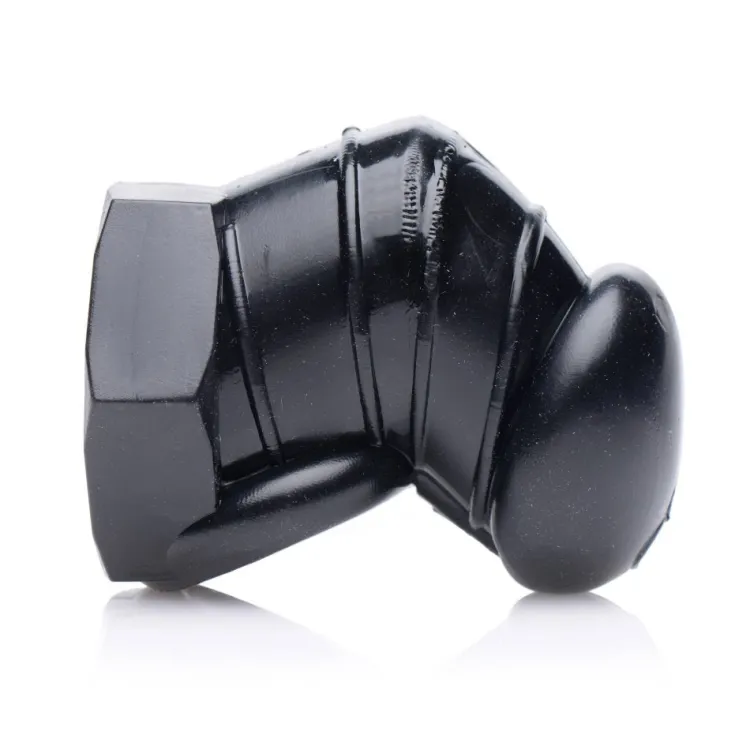 Master Series Cock & Ball Devices>Detained - Black Restrictive Chastity Cage