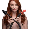 Tailz Butt Plug Tails | Unique Anal Toys>Devil Tail Anal Plug and Horns Set