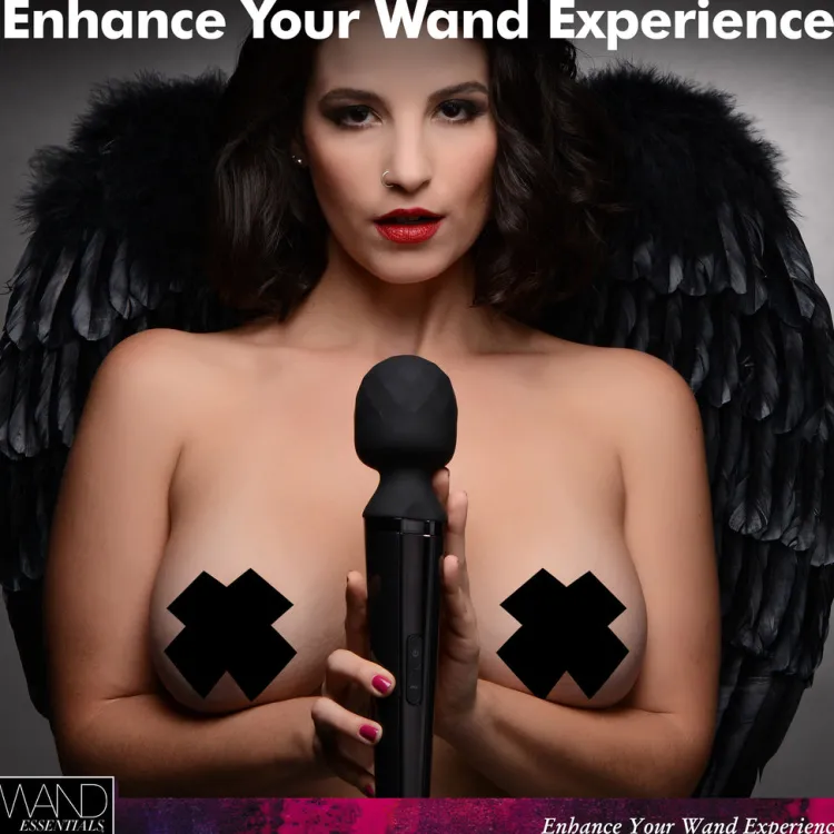 Wand Essentials Rechargeable Vibrators | Wand Massagers>Diamond Head 24X Rechargeable Silicone Wand Massager