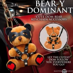 Master Series Games & Novelties>Dom Bear Keychain