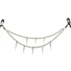 Master Series Nipple Clamps & Stimulators>Double Chain Nipple Clamps