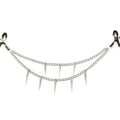 Master Series Nipple Clamps & Stimulators>Double Chain Nipple Clamps