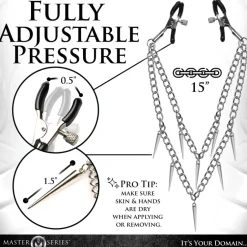 Master Series Nipple Clamps & Stimulators><noscript><img width=