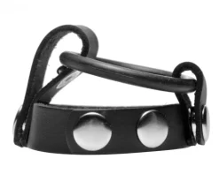 Healthy u0026 Active Penis Rings>Double Ring Cock And Ball Harness