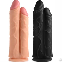 Master Cock Ultra Realistic Sex Toys | Harness Compatible Dildos>Double Stuffer 10 Inch Dildo
