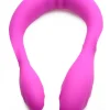 Inmi Vibrating Dildos | Non-Representational Dildos>Double Thump 7x Rechargeable Silicone Double Dildo