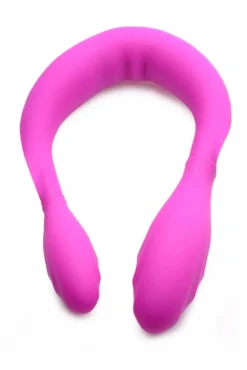 Inmi Vibrating Dildos | Non-Representational Dildos>Double Thump 7x Rechargeable Silicone Double Dildo