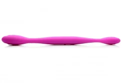 Inmi Vibrating Dildos | Non-Representational Dildos>Double Thump 7x Rechargeable Silicone Double Dildo