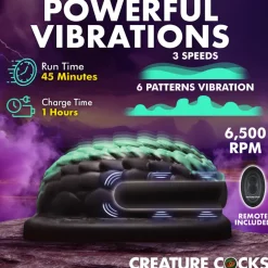Creature Cocks Unique Vibrators>Dragon Vibrating Silicone Grinder