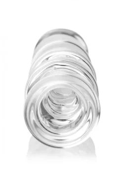 Master Series Glass Dildos | Non-Representational Dildos>Drops Anal Link Glass Dildo