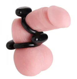 Trinity Vibes Penis Rings>Dual Stretch To Fit Cock Ring