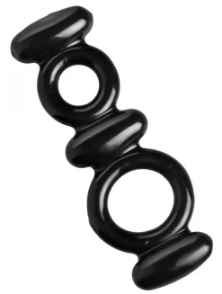 Trinity Vibes Penis Rings>Dual Stretch To Fit Cock Ring