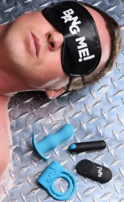 Bang Sex Toy Kits & Collections | Butt Plugs>Duo Blast Remote Control Cock Ring and Butt Plug Vibe Kit