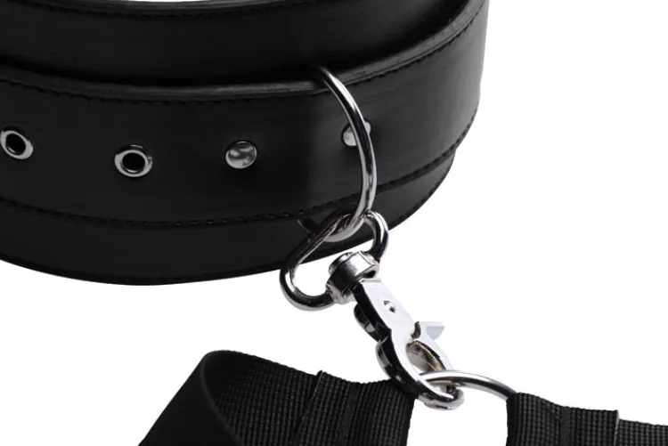 Master Series Starter Bdsm & Bondage Kits | Sex Furniture, Swings, & More>Easy Access Thigh Harness with Wrist Cuffs