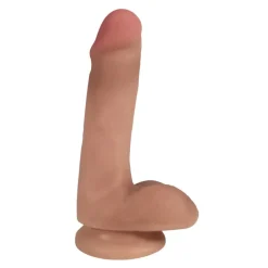 Easy Riders Ultra Realistic Sex Toys | Realistic Dildos>6 Inch Dual Density Dildo With Balls