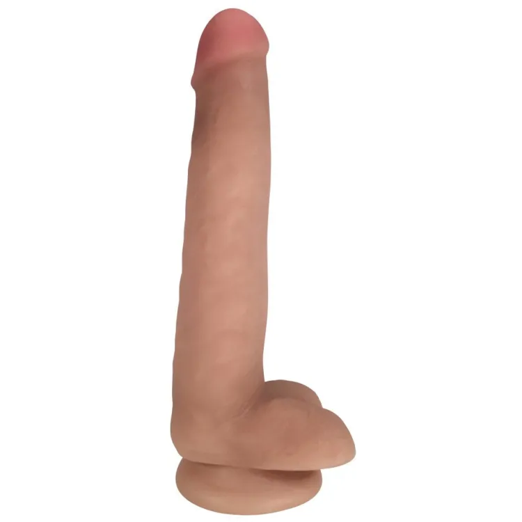 Easy Riders Ultra Realistic Sex Toys | Realistic Dildos>8 Inch Dual Density Dildo With Balls