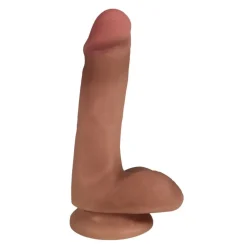 Easy Riders Ultra Realistic Sex Toys | Realistic Dildos>6 Inch Dual Density Dildo With Balls