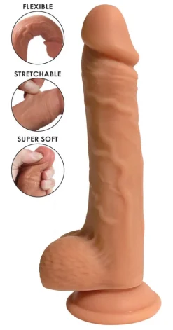 Easy Riders Starter Bdsm & Bondage Kits | Realistic Dildos>Dual Density Silicone Dildo