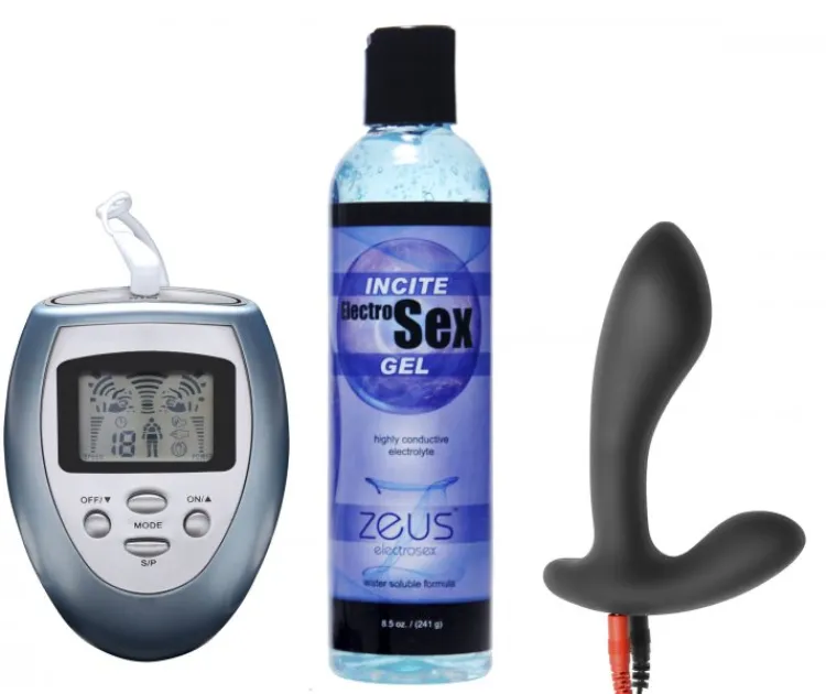 Zeus Electrosex Sex Toy Kits & Collections | Electro Sex>Electrify Your Prostate Kit