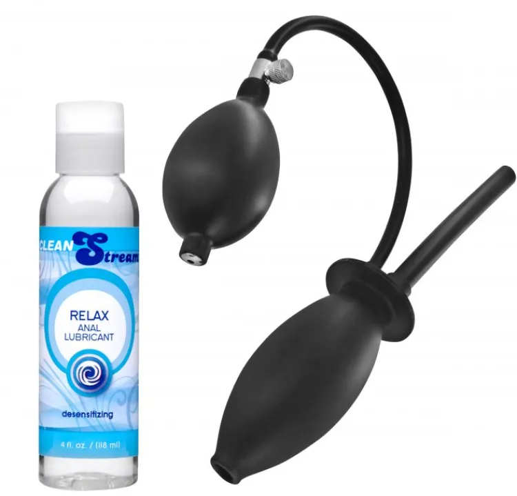 Clean Stream Anal Douches & Enemas | Butt Plugs>Enema Anal Stretcher with Lubricant