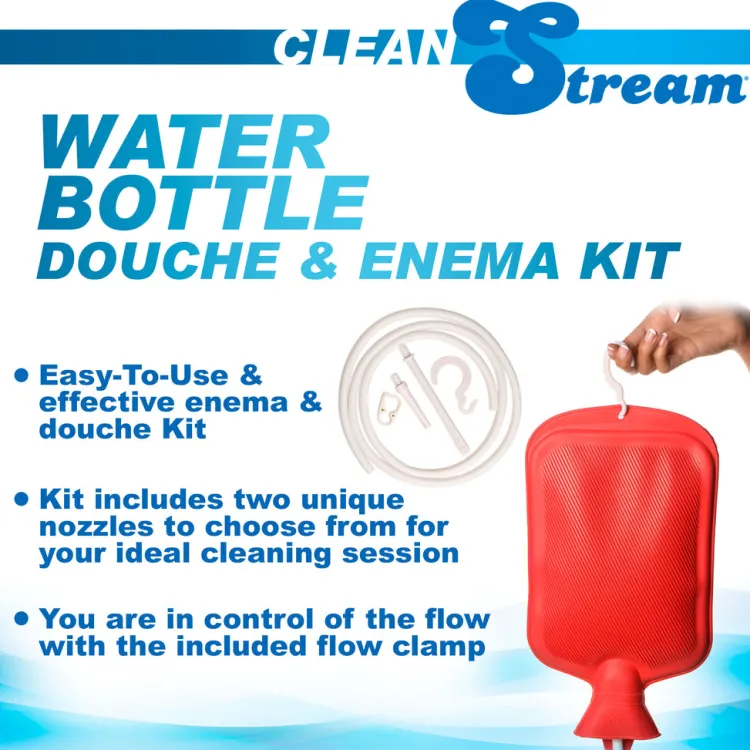 Clean Stream Anal Douches & Enemas | Anal Starter Toys>Enema and Douche Deluxe Kit