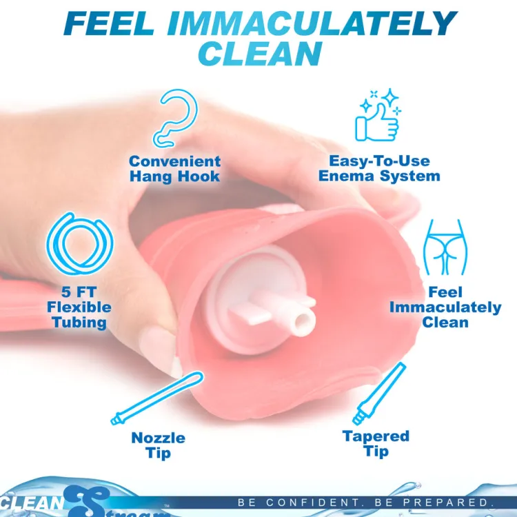 Clean Stream Anal Douches & Enemas | Anal Starter Toys>Enema and Douche Deluxe Kit