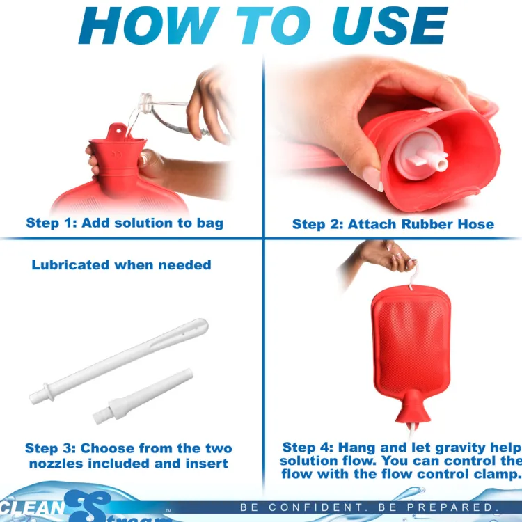 Clean Stream Anal Douches & Enemas | Anal Starter Toys>Enema and Douche Deluxe Kit