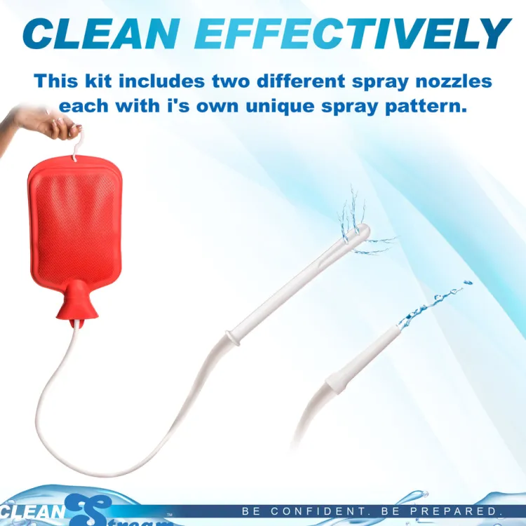 Clean Stream Anal Douches & Enemas | Anal Starter Toys>Enema and Douche Deluxe Kit
