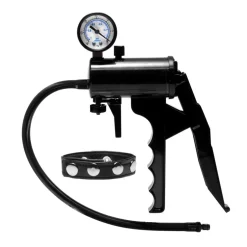 Size Matters Penis Pumps>Enhanced Premium Hand Pump with Pressure Gauge