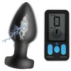 Zeus Electrosex Electro Sex | Vibrating Butt Plugs>E-Stim Pro Silicone Vibrating Anal Plug with Remote Control