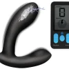 Zeus Electrosex Electro Sex | Vibrating Butt Plugs>E-Stim Pro Silicone Vibrating Prostate Massager with Remote Control